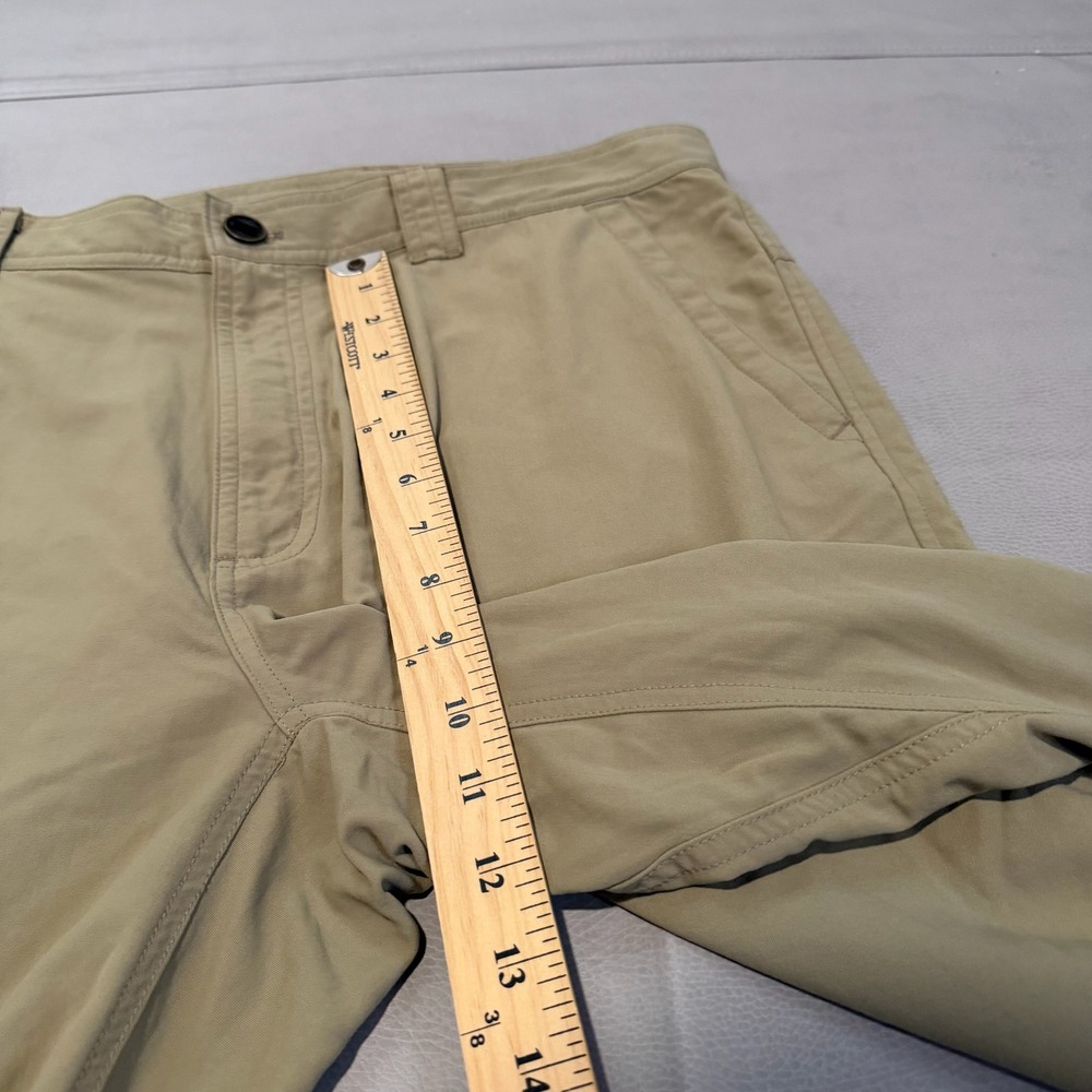 Ex Offico Men Khaki Tan Outdoor Hike Trek Cargo Pant Casual Nylon-L/36-38/-5985 - Picture 8 of 9